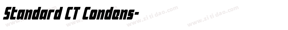 Standard CT Condens字体转换